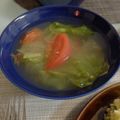 さやえんどぉ's cooksnap of when they made トマトとレタスのスープ.