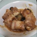 オサピー's cooksnap of when they made 豆腐でかさ増し！豚ばら薄切り味噌角煮の味.