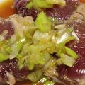 KM33's cooksnap of when they made いつものかつおのたたきが豪華に♪.
