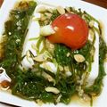 バファリス☆'s cooksnap of when they made 切って乗せるだけ♪あっさりめかぶ豆腐.