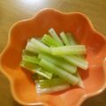 Chisa−Rin's cooksnap of when they made オリーブオイルで☆簡単セロリの漬け物風.
