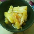 しろくま014's cooksnap of when they made ずいきのごま酢あえ.