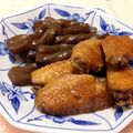 サンディサンディ's cooksnap of when they made 鶏スペアリブとコンニャクの煮物.