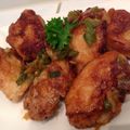 YLisa's cooksnap of when they made 激旨★お弁当にも鶏肉の唐揚げネギソース♪.