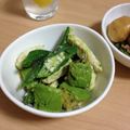 kmkm3699's cooksnap of when they made オクラとアボカドのこぶサラダ.