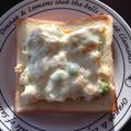 なつみ（・◇・）'s cooksnap of when they made 簡単に栄養満点♬卯の花チーズトースト♬.
