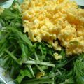 myukitty's cooksnap of when they made 水菜とたまごのサラダ.