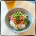 ＴＯＭＯＷＡＴ's cooksnap of when they made 逸品☆ネギめんたい～ごはんのお供～.