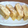 Raiｒeo's cooksnap of when they made 絶品！ナメタケ入りだし巻き玉子.