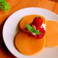 −MON−'s cooksnap of when they made リコッタチーズのパンケーキ♪.