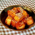 てっちとみぃこ's cooksnap of when they made 厚揚げ様（厚揚げの甘辛煮）.