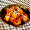 てっちとみぃこ's cooksnap of when they made 厚揚げ様（厚揚げの甘辛煮）.