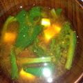 のんのんちゃん☆'s cooksnap of when they made ほうれん草と豆腐の味噌汁.
