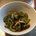 りさるママ's cooksnap of when they made ゴーヤの甘辛炒め.