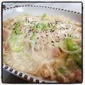 42807's cooksnap of when they made 白滝クリームパスタ♪.