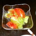 cherry_u's cooksnap of when they made トマトときゅうりのさっぱり酢和え☆.