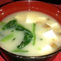 アスカチャチャ's cooksnap of when they made ほうれん草となめこ、豆腐の味噌汁.