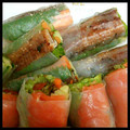 ぁこママ's cooksnap of when they made ☼少しの鰻で大満足♪鰻の蒲焼の生春巻き.
