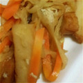 ブウチャン's cooksnap of when they made 切り干し大根とごぼうのきんぴら.