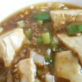 IWOZON's cooksnap of when they made 簡単★本格★麻婆豆腐.