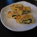スタイリッシュママ's cooksnap of when they made 大葉香る✿じゃこと海苔の卵焼き.