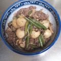 むくまま38's cooksnap of when they made 牛肉と里芋の甘辛煮.