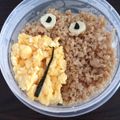 hokugirl's cooksnap of when they made キャラ弁d(ﾟｰﾟ*)キョロちゃん♪.