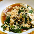 らむむん's cooksnap of when they made にらの卵とじ.