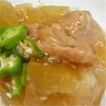 おかちゃんキッチン's cooksnap of when they made 冬瓜と鶏ひき肉の煮物.