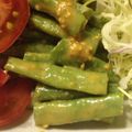 yauikri's cooksnap of when they made いんげんの味噌マヨ＊胡麻和え.