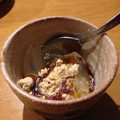 comaさん's cooksnap of when they made アガーで☆とろぷるっわらび餅風.