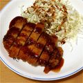 sh´mama's cooksnap of when they made ☆豚ロース薄切りでトンカツ☆.