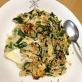 ろじこま's cooksnap of when they made 卵とじニラ納豆.