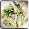 やよもも's cooksnap of when they made えのきと水菜のマヨぽん.