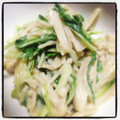 やよもも's cooksnap of when they made えのきと水菜のマヨぽん.