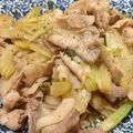 sonohata's cooksnap of when they made すぐ出来る　セロリと豚肉のオイスター炒め.