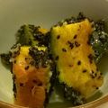 ダンブルサオール's cooksnap of when they made 冷凍かぼちゃの黒ゴマ塩糀和え.