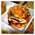 猫ジャック's cooksnap of when they made 肉、卵なーし♪　かぼちゃのお好み焼き.