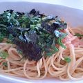 ハニこ's cooksnap of when they made ☆定番メニュー☆明太子（たらこ）パスタ♪.