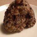 よん妻's cooksnap of when they made イカナゴのくぎにと梅干のおにぎり.