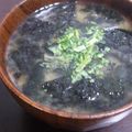 ぷちぷち♪♪'s cooksnap of when they made お手軽のり味噌汁.