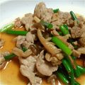 ぢぇいぢぇ's cooksnap of when they made ちび達大好き★豚肉とにんにくの芽炒め♪.