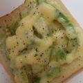にこちゃん＾ー＾'s cooksnap of when they made アボカドトースト.