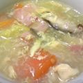 たもたん's cooksnap of when they made たまごふんわり♫中華スープ.