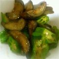 ようてー's cooksnap of when they made なすとオクラのとろみ炒め（酢入り）.