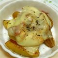 あらあらん's cooksnap of when they made ベーコンポテトのチーズ焼き。.