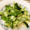 ハイファ's cooksnap of when they made パクチー好き限定！パクチーきゅうり♪.