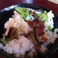 sakurask's cooksnap of when they made ４人で１匹☆うなぎの混ぜ寿司.