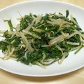 あおい楓's cooksnap of when they made もやしとニラのオイマヨ炒め.
