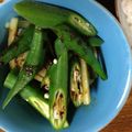甘いおはぎ's cooksnap of when they made オクラ大好き♡サッパリごま醤油和え.
